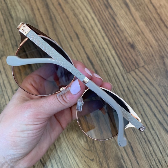 Grey & Rose Gold Sunglasses - Picture 2 of 2